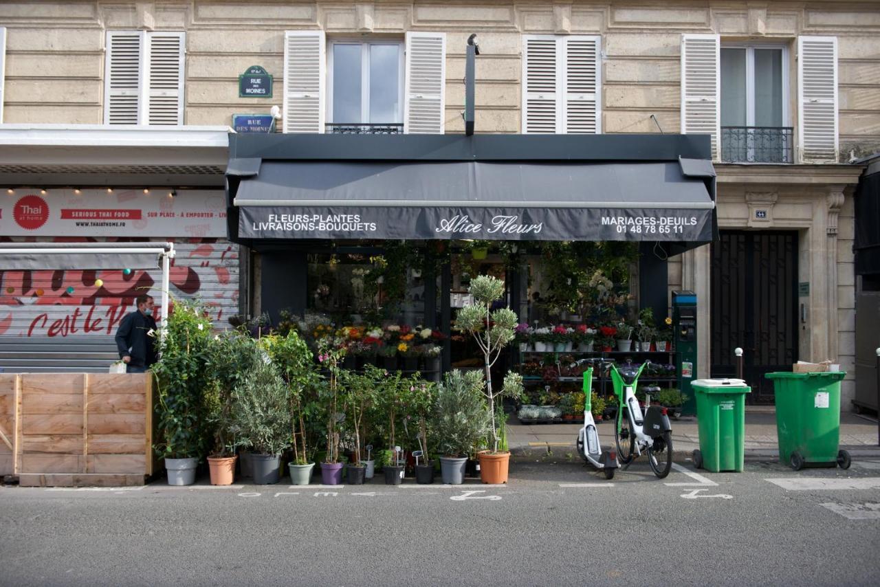 Charming Parisian Apartment With Air Conditioning - Climatisation & 2 Bedrooms - Batignolles Paris Eksteriør bilde
